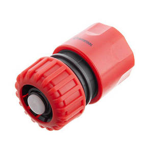 Конектор 3/4" з аквастопом для шланга 3/4" INTERTOOL GE-1021 ptor, фото 3