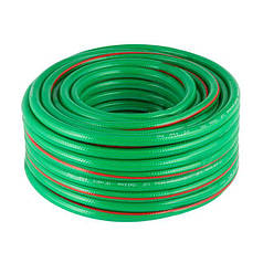 Шланг для води чотиришаровий, 1/2", 30 м, армований, PVC INTERTOOL GE-4105 ptor