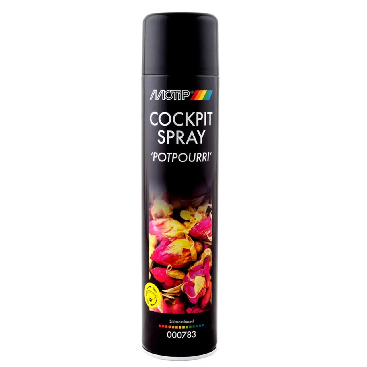 Очисник приладової панелі Cockpit Spray Potpourri Потпурі аерозоль 600 мл (000783) Motip