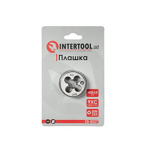 Плашка M10x1,5 мм INTERTOOL SD-8227 ptor, фото 4