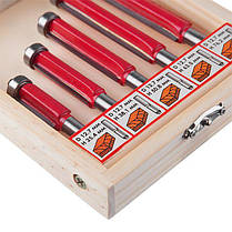 Набір фрез кромкових прямих, 5 шт INTERTOOL HT-0076 ptor, фото 3