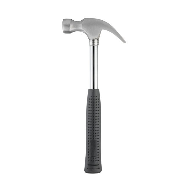 Молоток столярний (лапа) 450 г.з металевою ручкою INTERTOOL HT-0224 ptor
