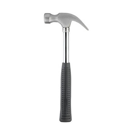 Молоток столярний (лапа) 450 г.з металевою ручкою INTERTOOL HT-0224 ptor, фото 1