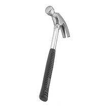 Молоток столярний (лапа) 450 г.з металевою ручкою INTERTOOL HT-0224 ptor, фото 3