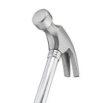 Молоток столярний (лапа) 450 г.з металевою ручкою INTERTOOL HT-0224 ptor, фото 4