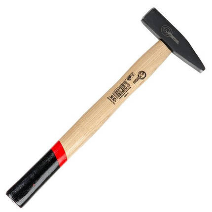Молоток слюсарний 300 г, ручка ясен INTERTOOL HT-0252 ptor, фото 1