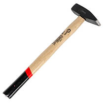 Молоток слюсарний 300 г, ручка ясен INTERTOOL HT-0252 ptor, фото 4
