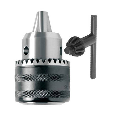 Патрон для дриля із ключем B12, 1,5-10мм INTERTOOL ST-3822 ptor, фото 1