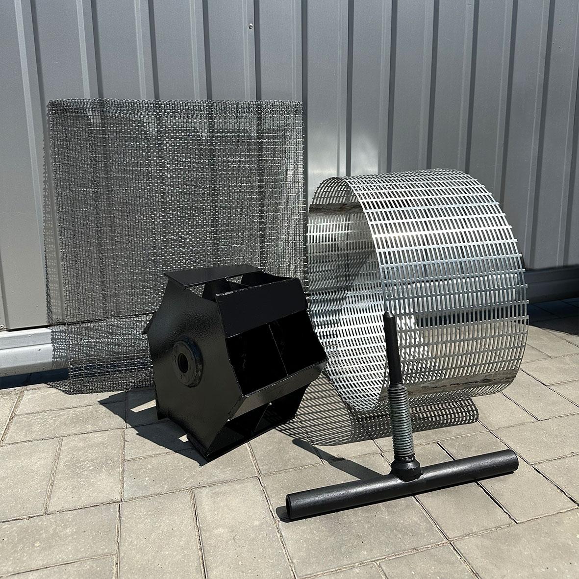 Змінний ротор з сітками для переробки гороху