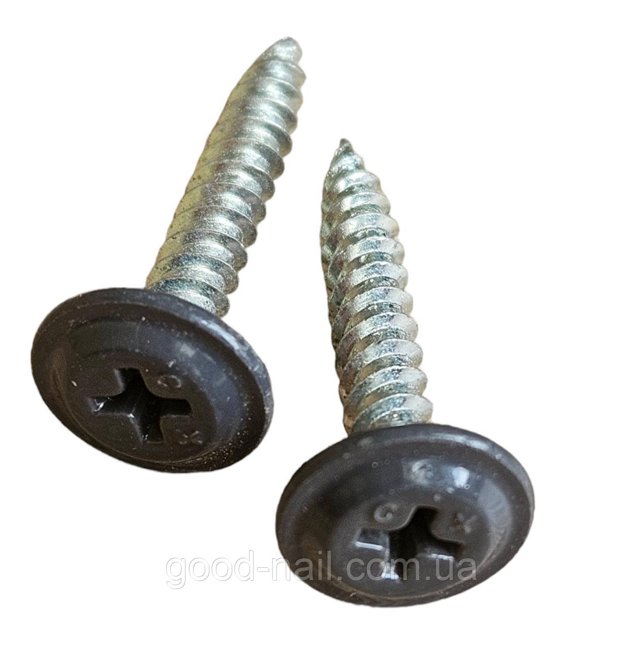 Саморізи 4,2*25 RAL7024 (сірий), фото 1