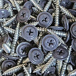 Саморізи 4,2*25 RAL7024 (сірий), фото 2