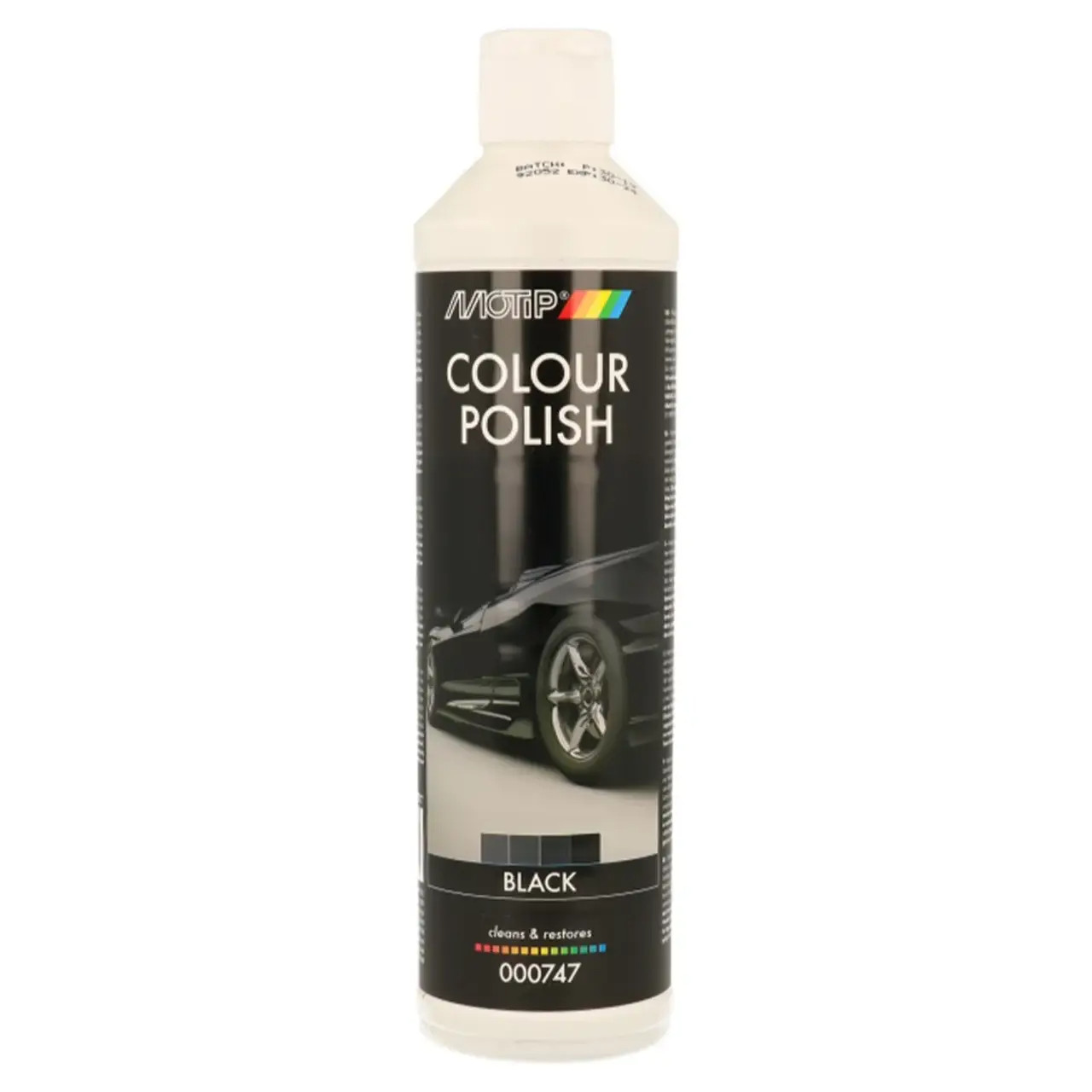 Поліроль для кузова авто Color Polish Чорний 500 мл (000747BS) Motip