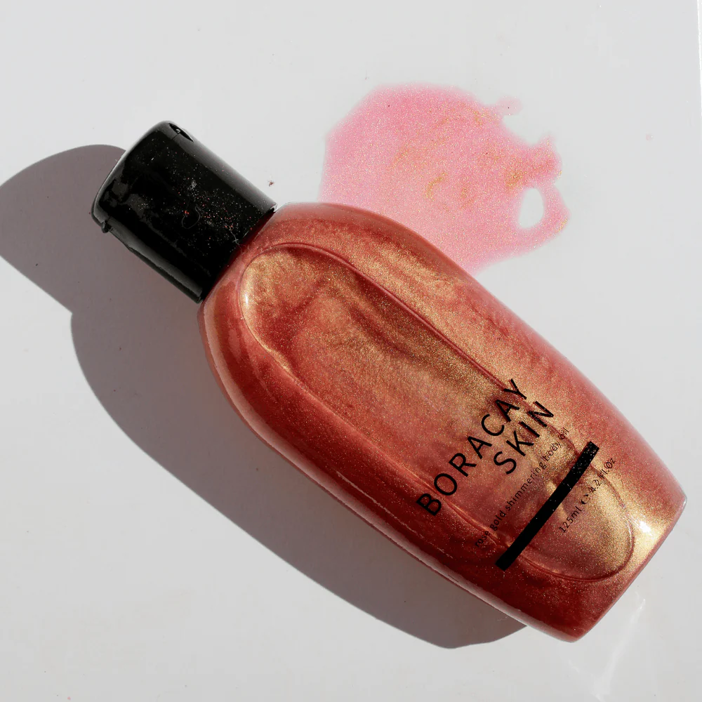 Золота шиммер олія для тіла Boracay Skin GOLD SHIMERING BODY OIL, фото 1