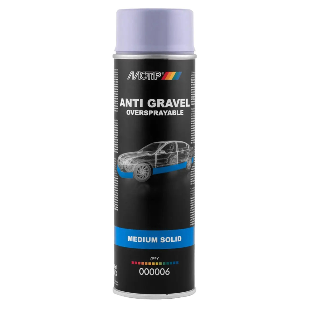 Антигравій сірий Anti Gravel аерозоль 500 мл (000005) Motip