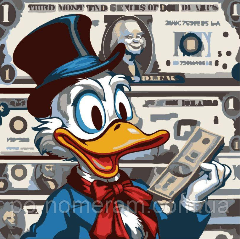 Новинка Картини за номерами ArtStory Скрудж ДВП (AS2073) 30 х 30 см, фото 1