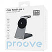 Бездротовий ЗП Proove Omni Power 3 in 1 white, фото 2