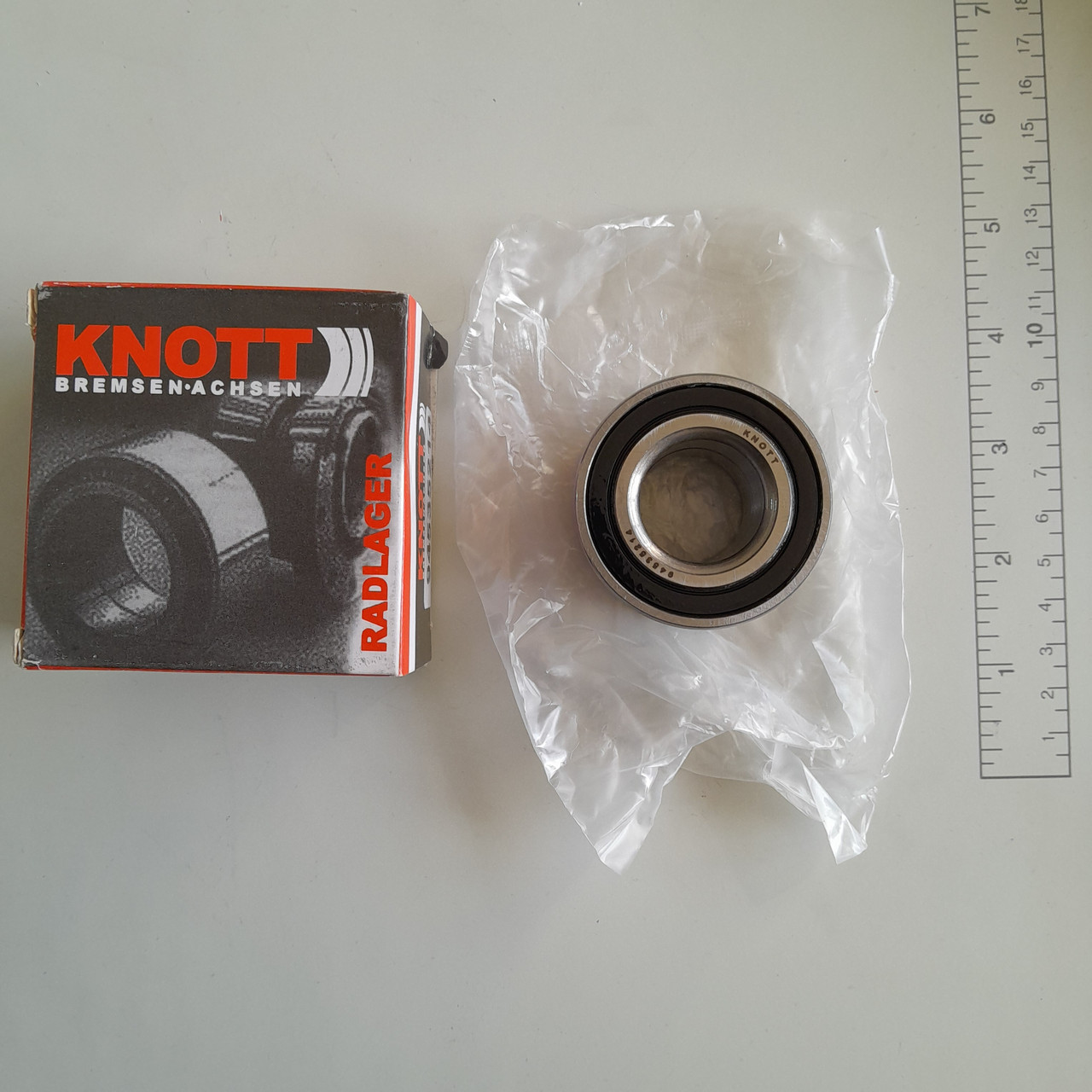 94535214 Підшипник задньої маточини Авео T200/250/25 Chery QQ/ Dacia Logan (Кнотт)