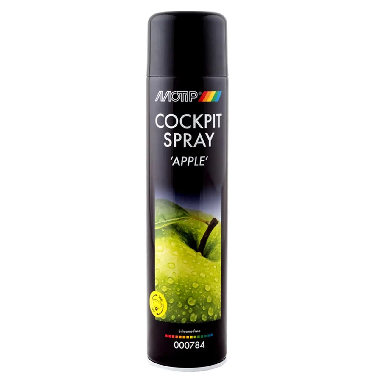 Очисник приладової панелі Cockpit Spray Apple Яблуко аерозоль 600 мл (000784) Motip