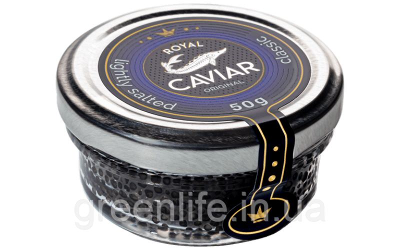 Ікра зерниста осетрових ( стерляді ) ROYAL CAVIAR - CLASSIC 50 гр
