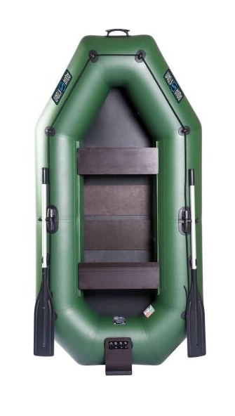 Човен надувний з ПВХ човен Aqua Storm ST 249 DT гребний човен для риболовлі 2-х місний