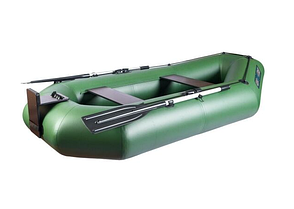Човен надувний з ПВХ човен Aqua Storm ST 249 DT гребний човен для риболовлі 2-х місний, фото 4