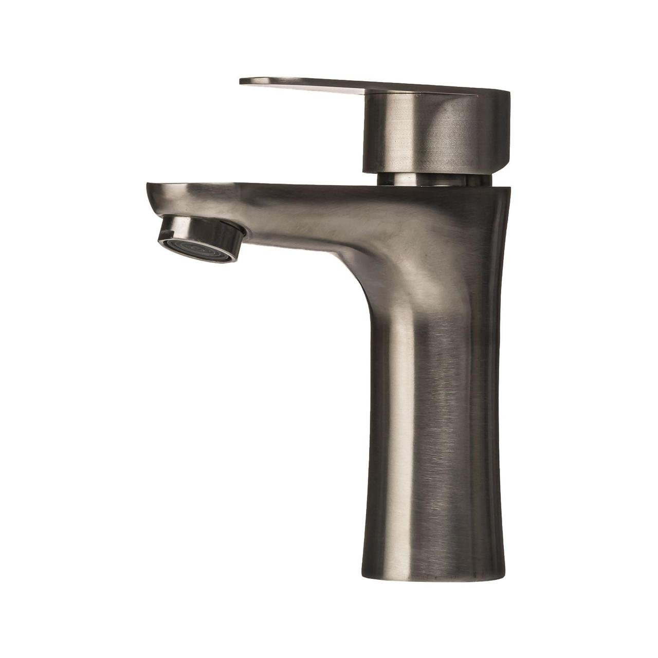 Змішувач для умивальника одноважільний Globus Lux MAIN SM-101 литий, нержавіюча сталь, фото 1