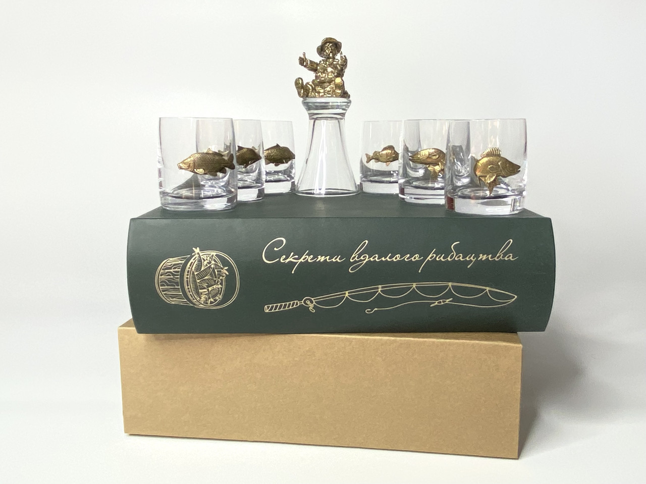 Книга- бар настільна Секрети вдалого рибацтва (187-3017), фото 1