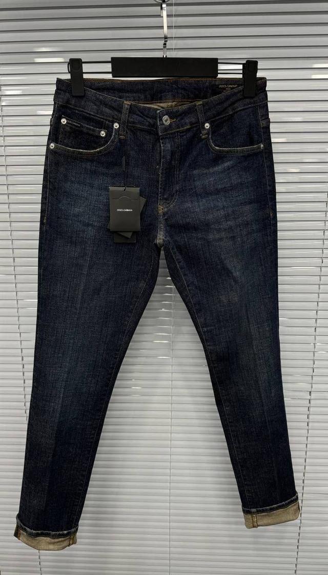 Мужские джинсы Dolce Gabbana CK8313 темно-синие - купить по