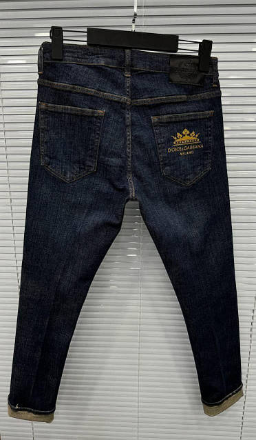 Мужские джинсы Dolce Gabbana CK8313 темно-синие - купить по