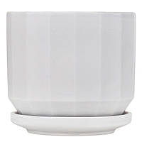 Керамічне кашпо "Літній бриз" 10х10,5 см, 4 кольори