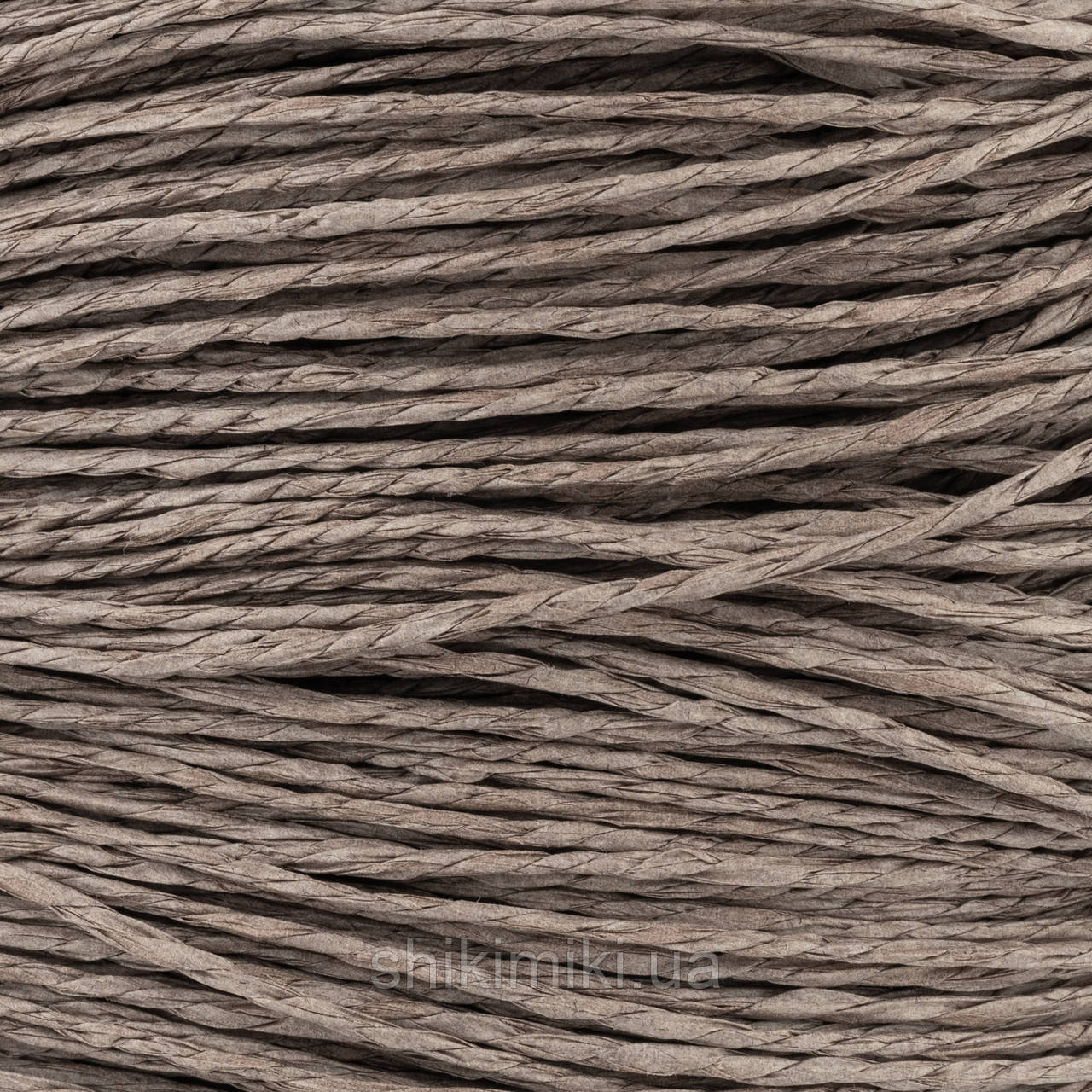 Пряжа Raffia кручена, колір Тауп, фото 1