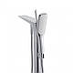 Змішувач для ванни Qtap Podlaha підлоговий (з душовим гарнітуром) QT19103VDC Chrome, фото 5