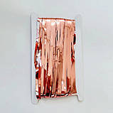 Дощик для фотозони на стіну 2 м на 1 м рожеве золото, фото 9