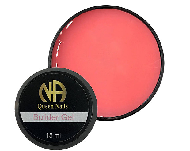 Гель камуфлюючий Queen Nails 15 мл, №06 (Light Coral)