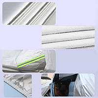 Захисний чохол-тент Lesko для авто Hatchback від снігу дощу сонця пилонепроникний 6 шт., фото 3