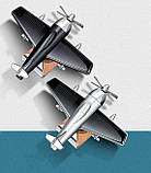 Ароматизатор освіжувач у машину Літак багаторазовий (сірий) працює сонячної енергії, фото 9