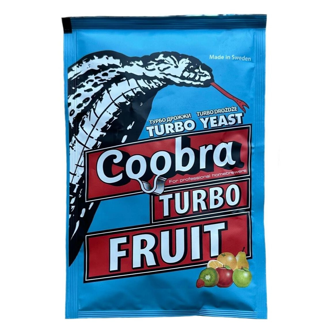 Турбо дріжджі Coobra Turbo Fruit для фруктів, спиртові, фото 1