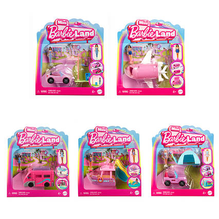 Мінітранспорт Barbie серії "Mini BarbieLand" (в ас.)