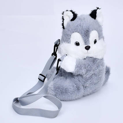 Сумочка собака, довга ручка, 1 відділення, застібка-блискавка FG240327079M