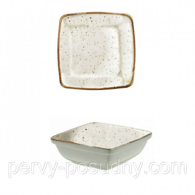 Салатник квадратний Atlantis 130мм Kutahya CR3213, фото 1