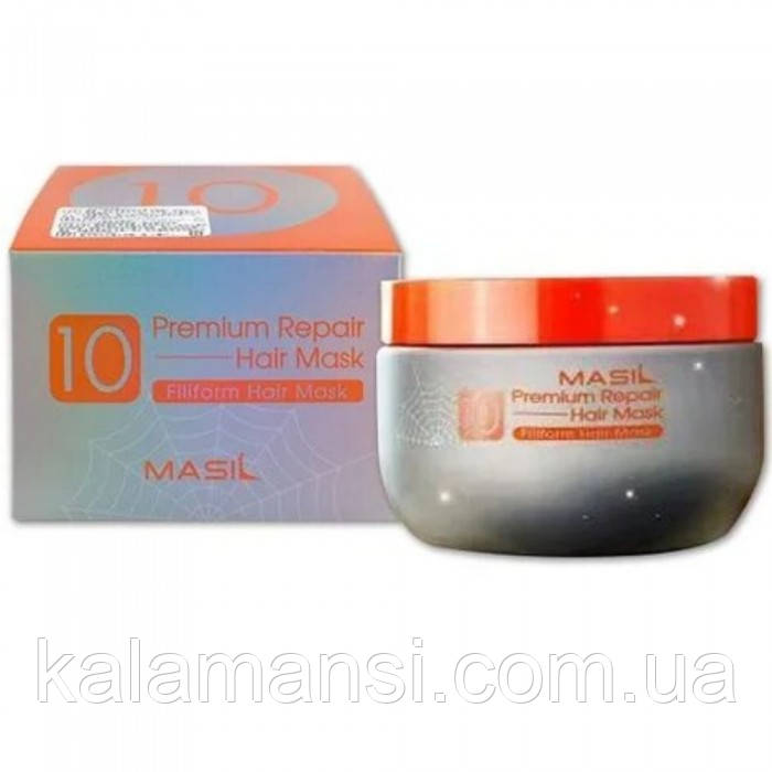 Маска відновлювальна для волосся Masil 10 Premium Repair Hair Mask 300мл, фото 1