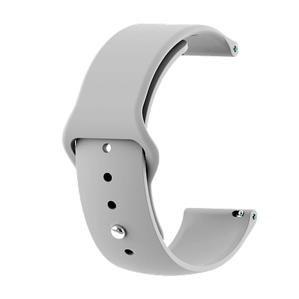 Ремінець Strap UP для Xiaomi Amazfit Bip Grey, фото 1