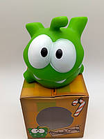 Іграшка антистрес персонаж Ам Ням гумова пищалка мультфільм №2 Cut the Rope 7,5 см