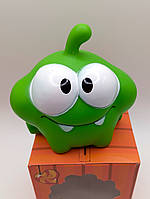 Іграшка антистрес персонаж Ам Ням гумова пищалка мультфільм №4 Cut the Rope 7,5 см