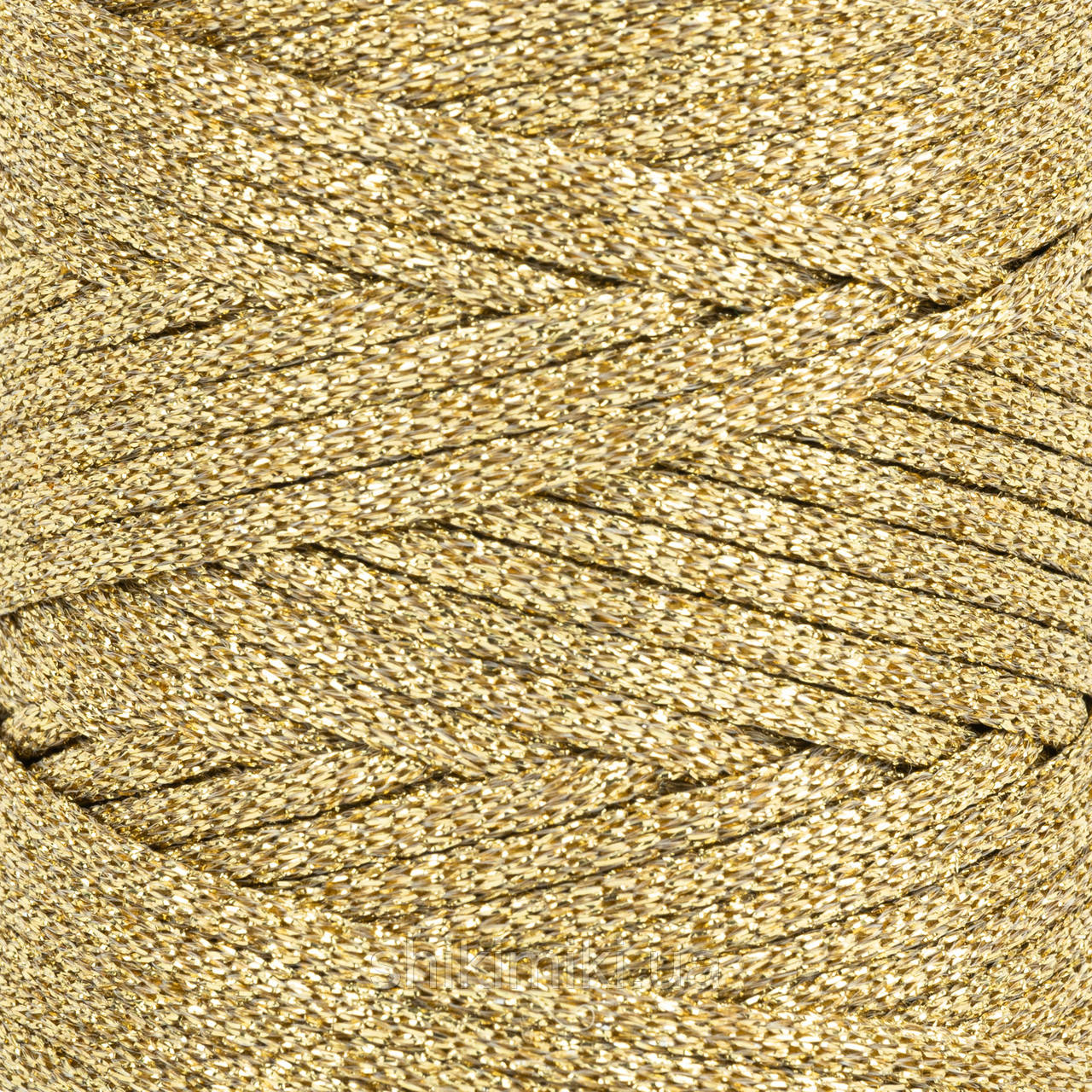 Трикотажний шнур з люрексом Knit Shine Brila, колір Золото