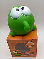 Іграшка антистрес персонаж Ам Ням гумова пищалка мультфільм №6 Cut the Rope 7,5 см