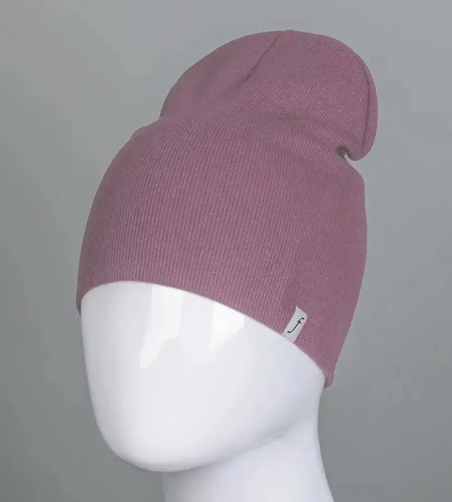 Шапка трикотажна Рубчик без одвороту (20217), Фреза, фото 1