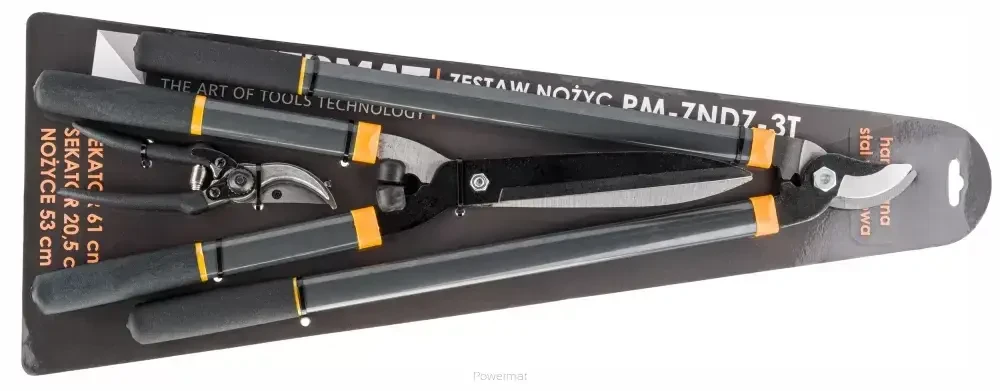 Набір секаторів Powermat PM-ZNDZ-3T (Польща)