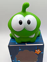 Іграшка антистрес персонаж Ам Ням гумова пищалка мультфільм №8 Cut the Rope 7,5 см