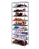 Органайзер для зберігання взуття Compages Shoes Shelf T-1099 на 9 секцій SV227, фото 2